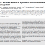 Systematic Literature Review of Systemic Corticosteroid Use for Asthma Management